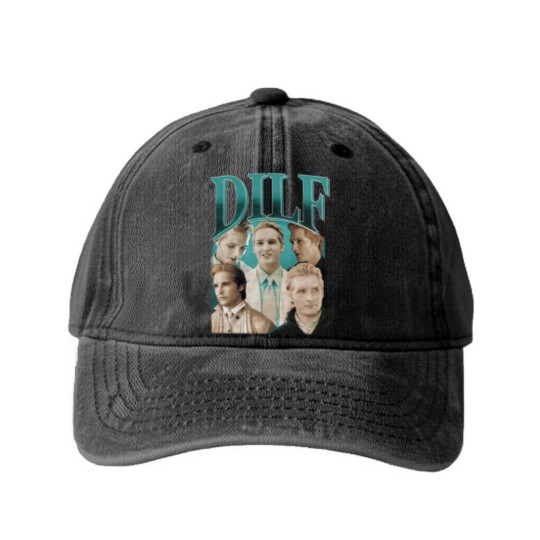 Discover Carlisle Cullen Vintage Retro 90's Washed Denim Baseball Caps - The Original DILF Washed Denim Baseball Caps