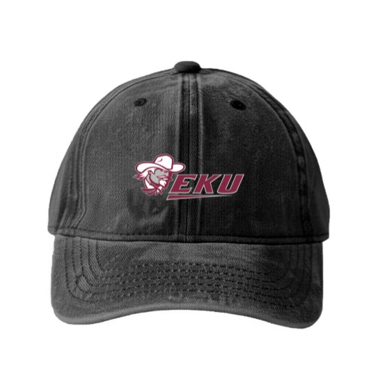 Discover Eastern Kentucky Colonels Washed Denim Baseball Caps