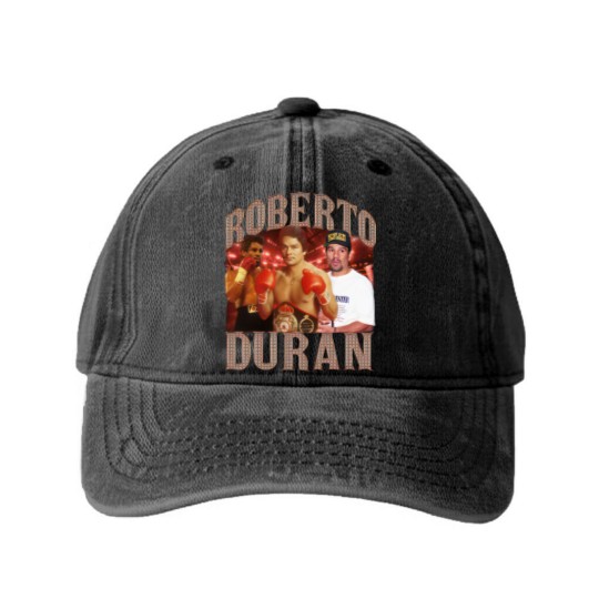 Discover Roberto Duran Washed Denim Baseball Caps - Boxing Washed Denim Baseball Caps Superstore  - Featuring Gervonta Washed Denim Baseball Caps