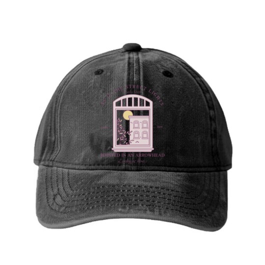 Discover Cornelia Street Washed Denim Baseball Caps, Lover Merch Washed Denim Baseball Caps