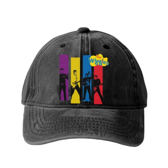 Discover The Wiggles Retro Washed Denim Baseball Caps