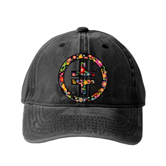 Discover Take That - Flower Symbol     | Essential Washed Denim Baseball Caps