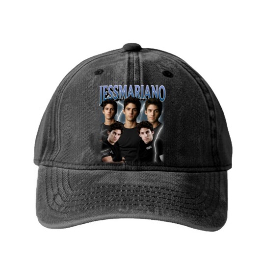 Discover Limited Jess Mariano Vintage Washed Denim Baseball Caps
