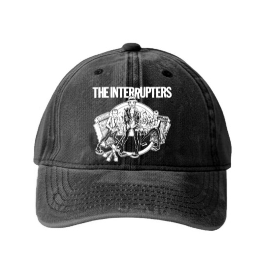Discover The Interrupters Ska Punk Band Washed Denim Baseball Caps