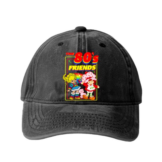Discover THE 80s FRIENDS - Rainbow Brite - Washed Denim Baseball Caps