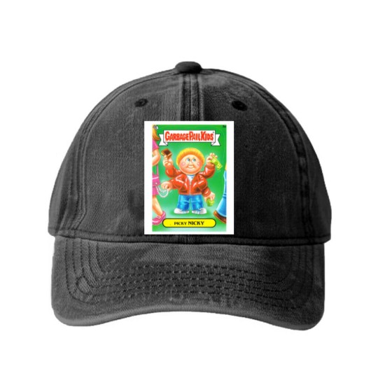 Discover Garbage Pail Kids Washed Denim Baseball Caps