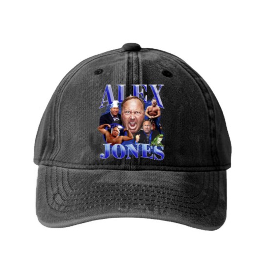 Discover ALEX JONES Washed Denim Baseball Caps - InfoWars, Gay Frogs, meme. funny  Washed Denim Baseball Caps