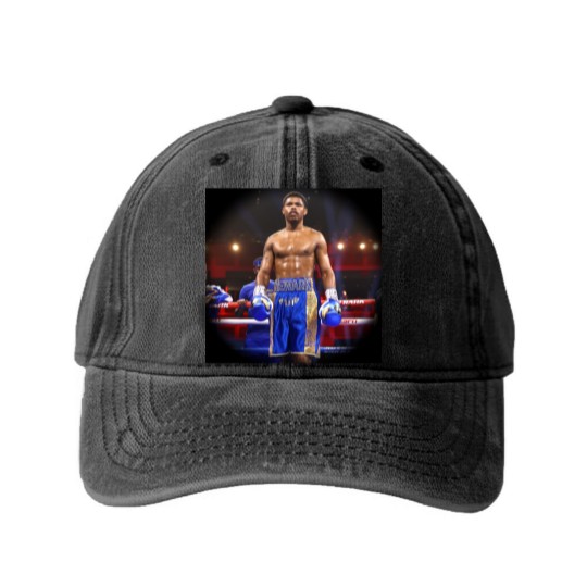 Discover Here comes your Shakur Stevenson, dude  Classic Washed Denim Baseball Caps