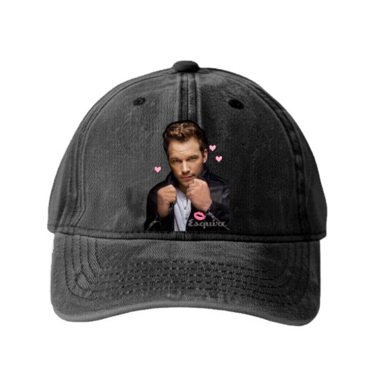Discover Chris Pratt Washed Denim Baseball Caps