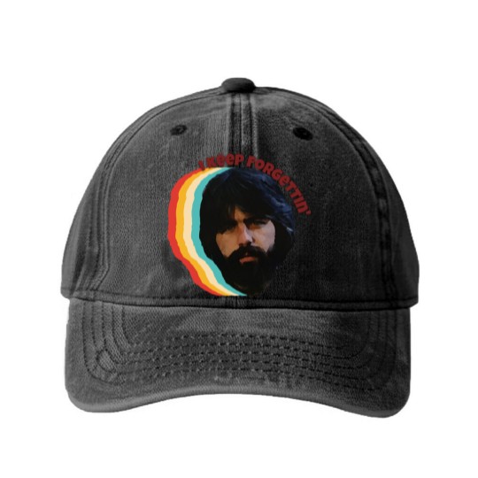 Discover i keep forgettin Washed Denim Baseball Caps