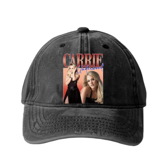 Discover Carrie Underwood Washed Denim Baseball Caps