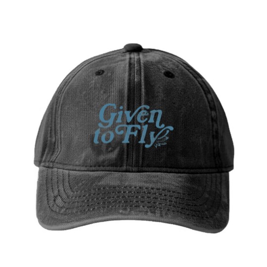 Discover Given to Fly Washed Denim Baseball Caps