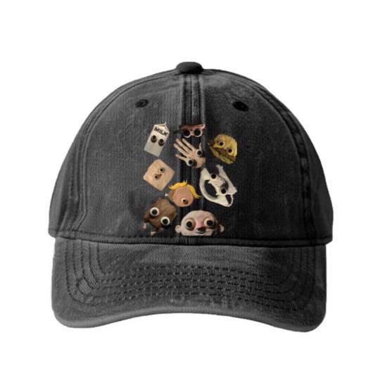 Discover Jack Stauber Mix Washed Denim Baseball Caps