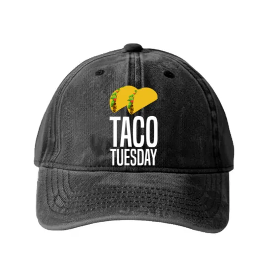 Discover Taco Tuesday Washed Denim Baseball Caps Washed Denim Baseball Caps Washed Denim Baseball Caps