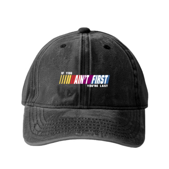 Discover Last Place - Talladega Nights - Washed Denim Baseball Caps