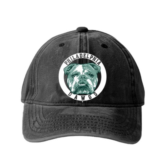 Discover philly dawgs philadelphia fooball shir Washed Denim Baseball Caps