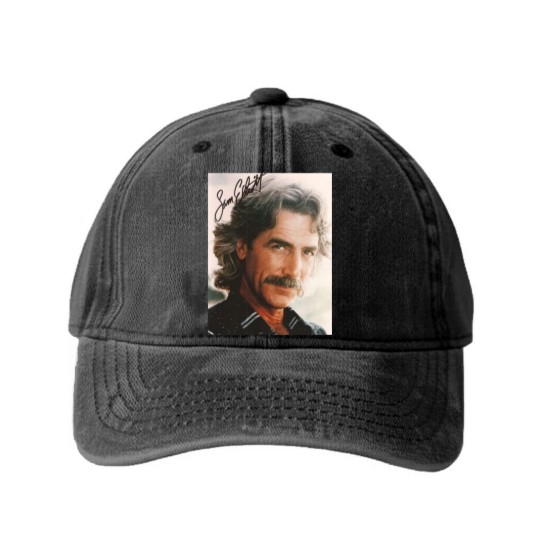 Discover Sam Elliot Washed Denim Baseball Caps