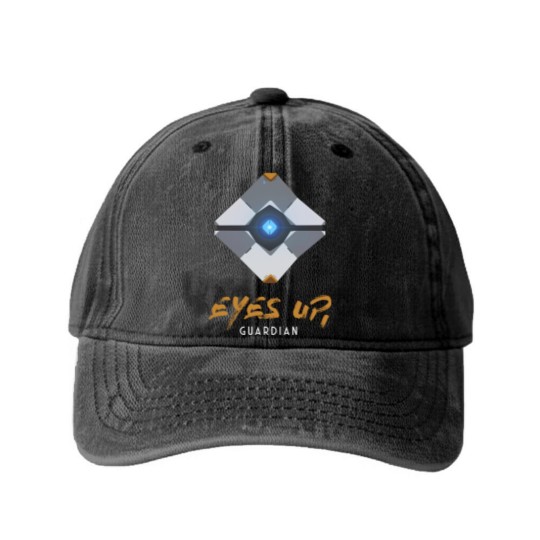 Discover Eyes up, Guardian - Destiny 2 - Washed Denim Baseball Caps