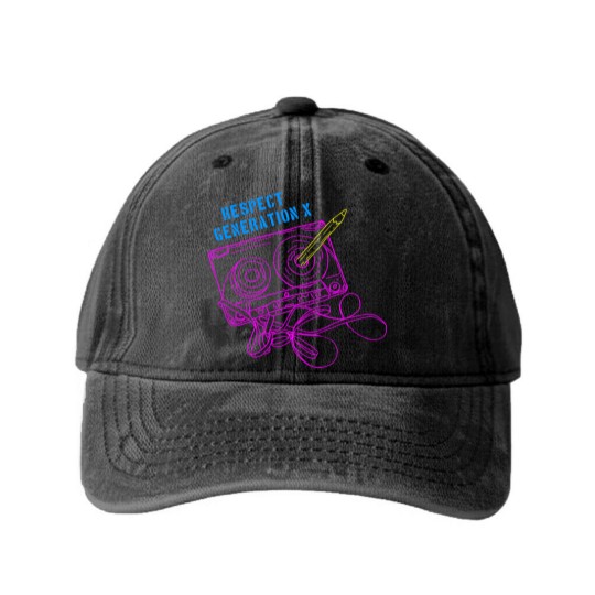 Discover Respect Generation X - Jen Kirkman - Washed Denim Baseball Caps