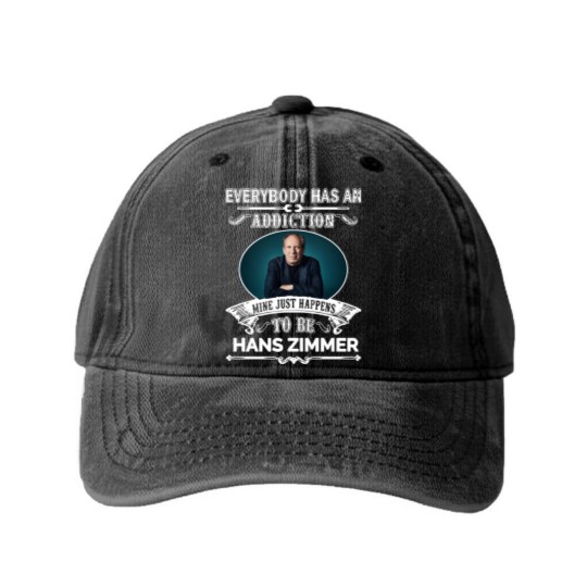 Discover Hans Zimmer Washed Denim Baseball Caps