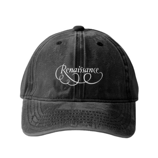 Discover Renaissance | Active Washed Denim Baseball Caps