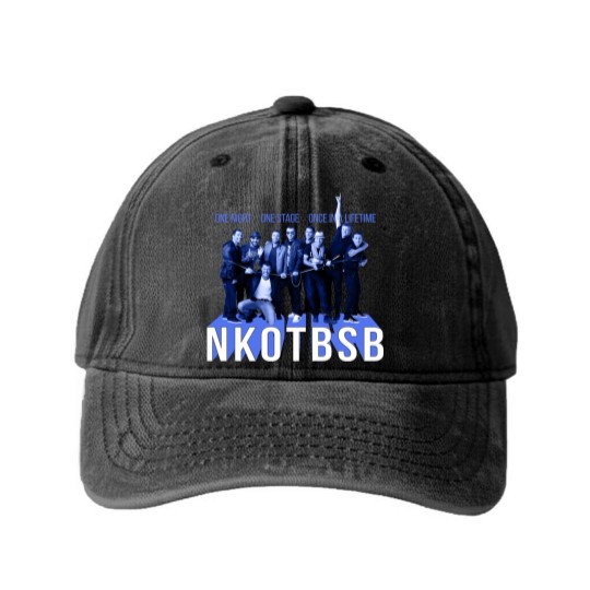 Discover Backstreet boys nkotbsb tour Washed Denim Baseball Caps