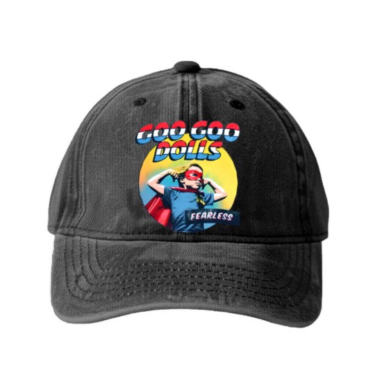 Discover Goo Goo Dolls Washed Denim Baseball Caps
