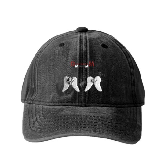 Discover Depeche Mode Memento Mori 2023 Washed Denim Baseball Caps Black Cotton Unisex For Fans