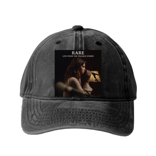 Discover Selena Gomez Rare Washed Denim Baseball Caps