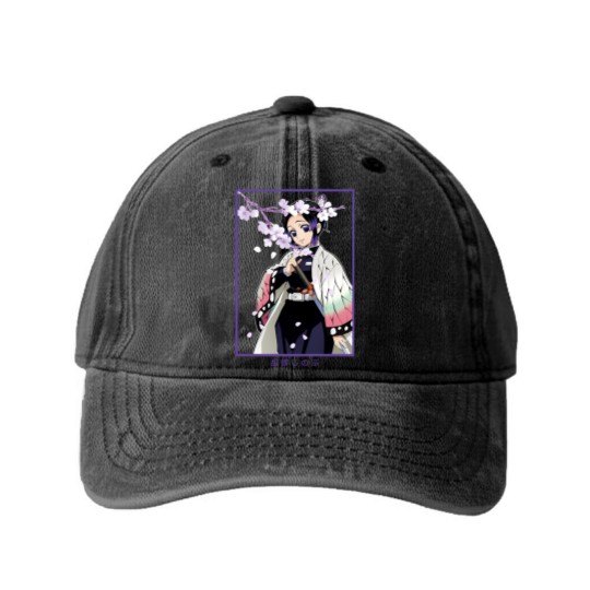 Discover Kanae Kocho Kanae Kocho Kanae Kocho Washed Denim Baseball Caps