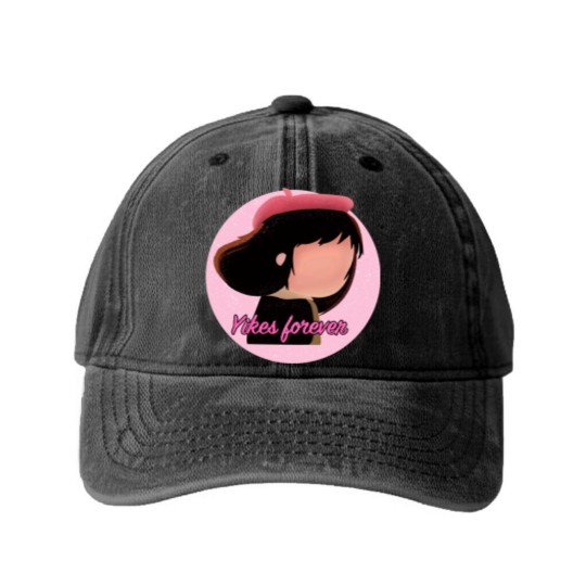 Discover Yikes Forever Little Misfortune Washed Denim Baseball Caps