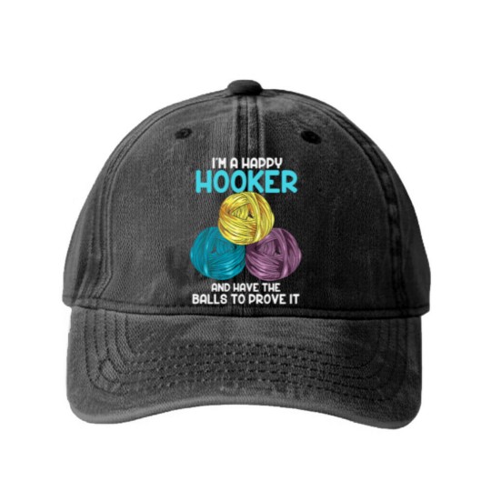 Discover Crocheting Knitting Hooker Quilting Sewing Fabric Washed Denim Baseball Caps