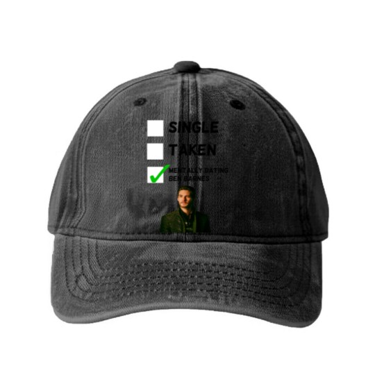 Discover Dating Ben Barnes Washed Denim Baseball Caps