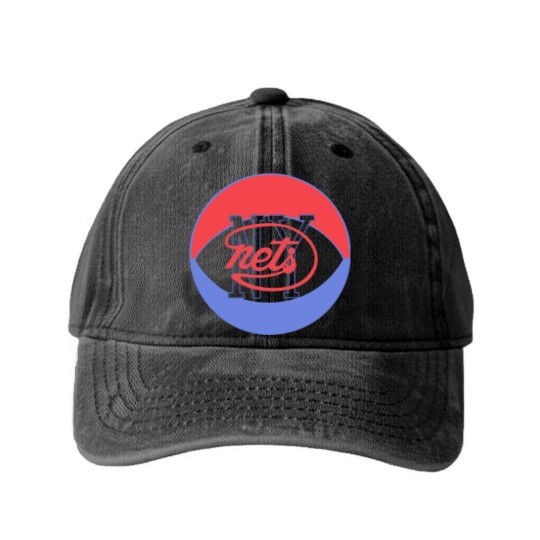 Discover ny nets ABA vintage basketball Washed Denim Baseball Caps