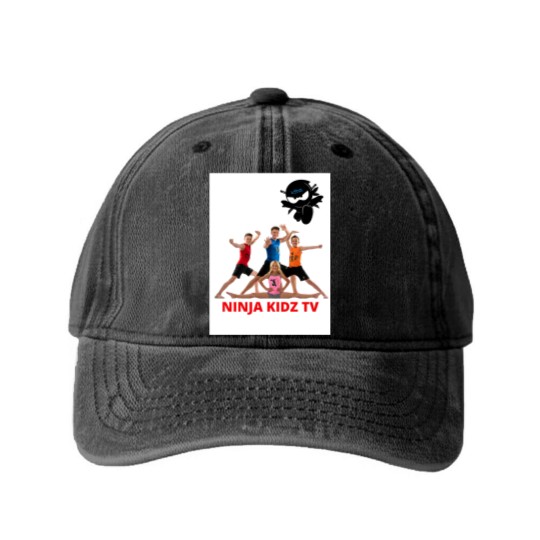 Discover ninja kidz tv designs. Washed Denim Baseball Caps
