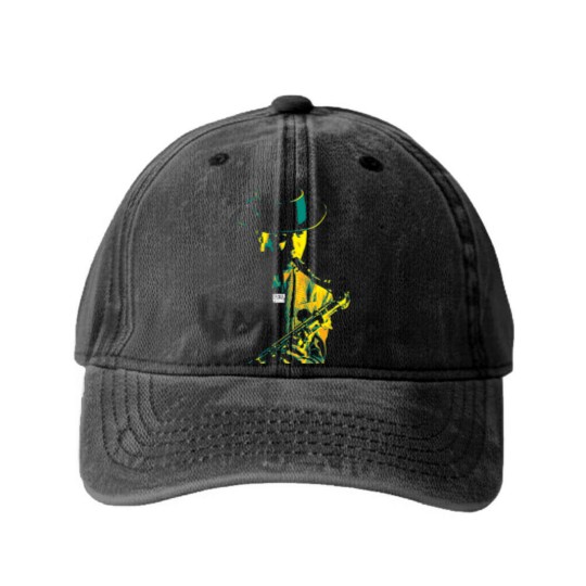 Discover Lester Young. Lester Willis Young Washed Denim Baseball Caps