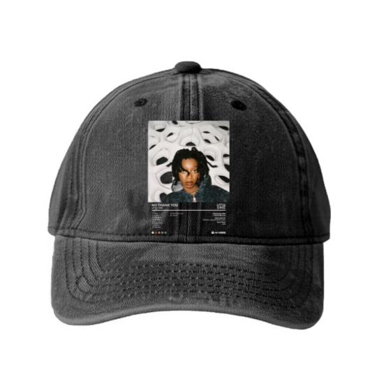 Discover Little Simz - NO THANK YOU | Little Simz - Little Simz - Washed Denim Baseball Caps