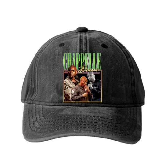 Discover RETRO DAVE CHAPPELLE Washed Denim Baseball Caps