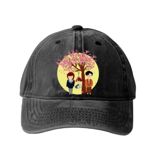 Discover Start -Up (Startup) KDRAMA -Team Hanjipyeong Dalmi -KDRAMA LOVER GIFT -T -Washed Denim Baseball Caps