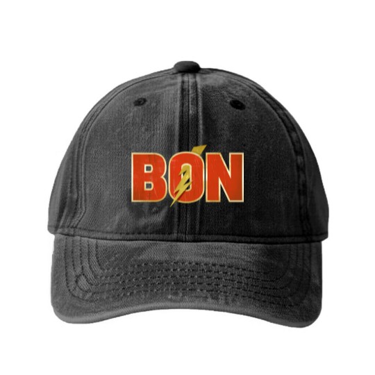 Discover Bon Scott - Music - Washed Denim Baseball Caps