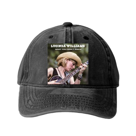 Discover LUCINDA WILLIAMS Classic Washed Denim Baseball Caps