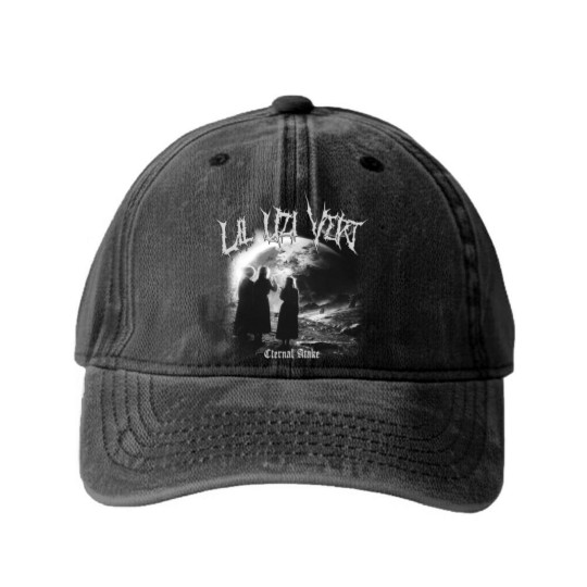Discover Lil Uzi Vert Rap Vintage Graphic Washed Denim Baseball Caps, Lil Uzi Vert Album Washed Denim Baseball Caps