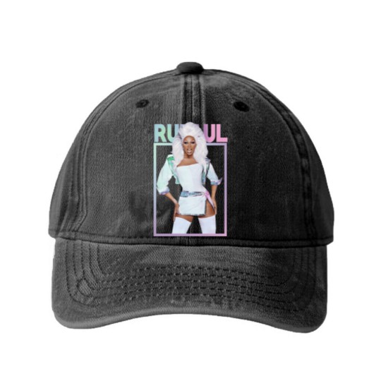 Discover RUPAUL Washed Denim Baseball Caps