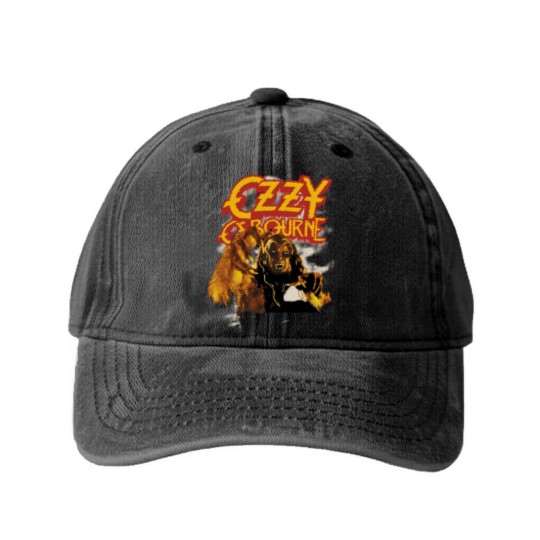 Discover Ozzy Osbourne - Vintage Werewolf Washed Denim Baseball Caps
