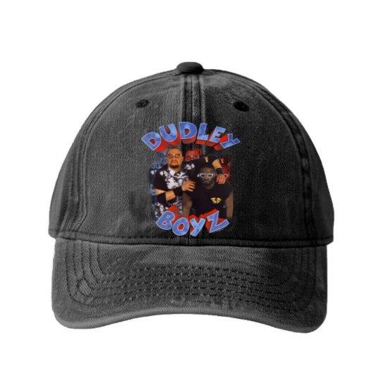 Discover Vintage Dem Damn Dudley Boyz Washed Denim Baseball Caps, Dudley Boyz Washed Denim Baseball Caps, Dudley Boyz TankTop, Dudley Boyz Washed Denim Baseball Caps, Dudley Boyz WWF Wrestling Washed Denim Baseball Caps