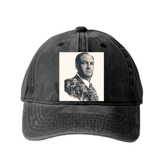 Discover Sopranos Washed Denim Baseball Caps