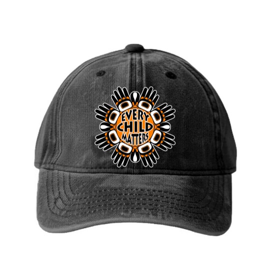 Discover Every Child Matters Washed Denim Baseball Caps, 2022 Every Child Matters Washed Denim Baseball Caps