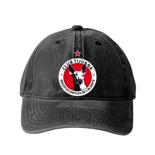 Discover club tijuana Washed Denim Baseball Caps