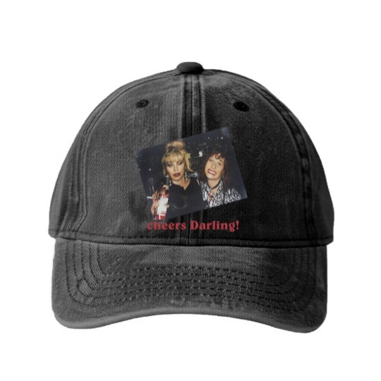 Discover Vintage 90s 1995 PATSY STONE joanna lumley Washed Denim Baseball Caps