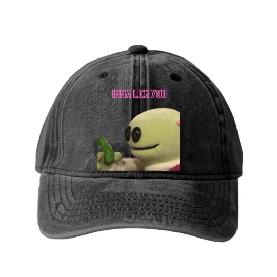 Discover nanalan' peepo Premium Scoop Washed Denim Baseball Caps